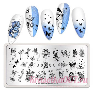 Пластина для стемпинга BORN PRETTY L007