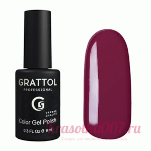 ГЕЛЬ-ЛАК GRATTOL GTC055 PLUM, 9МЛ