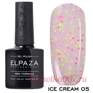 Elpaza, Гель-лак ICE-CREAM 005