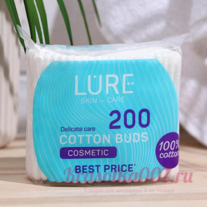 Ватные палочки 200 шт Lure