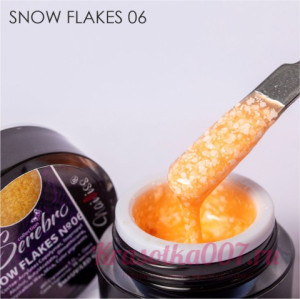 Гель - лак "Snow Flakes" "Serebro collection" 06, 5 мл