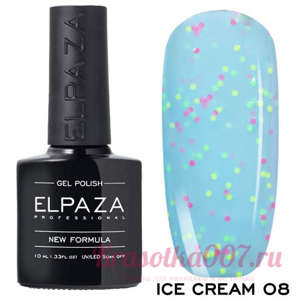 Elpaza, Гель-лак ICE-CREAM 008
