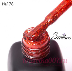 Гель-лак "Serebro" №178, 11 мл