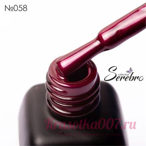 Гель - лак Serebro 058, 11 мл