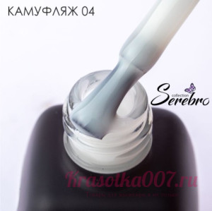 Гель - лак "Камуфляж" "Serebro collection" 04, 11 мл
