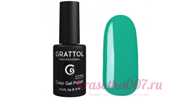 ГЕЛЬ-ЛАК GRATTOL GTC060 TURQUOISE, 9МЛ