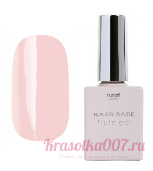 Ru Nail,Каучуковая камуфлирующая база hluid gel , 12мл, 6496