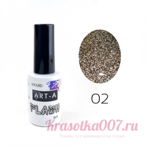 Гель лак Art-A серия Flash 002, 8ml