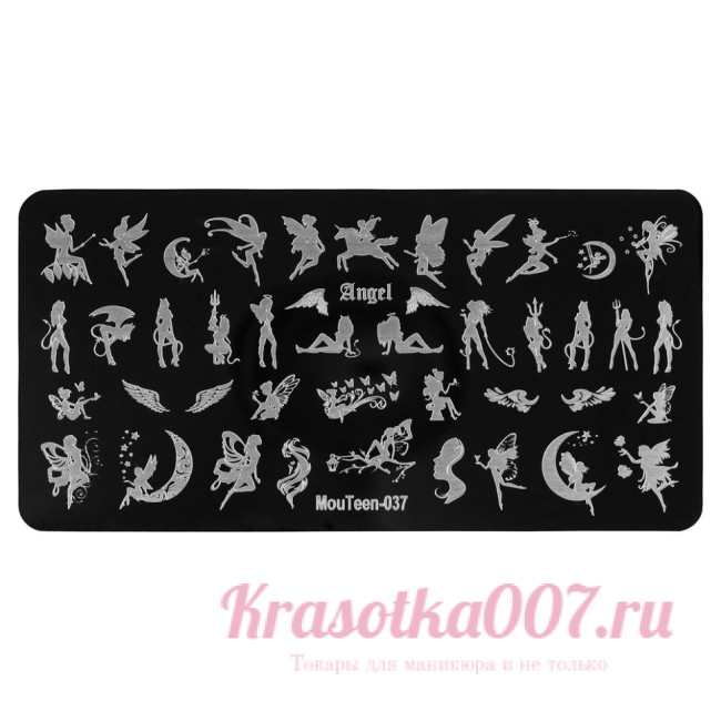 Пластина для стемпинга MunTeen-037