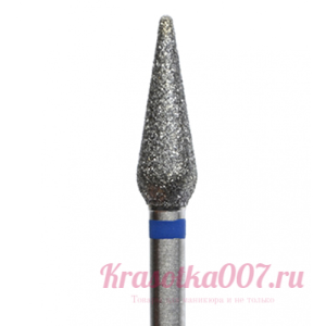 Фреза алмазная КМИЗ капля 4 мм ,средний абразив,к50