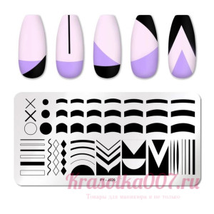 Пластина для стемпинга py-J026