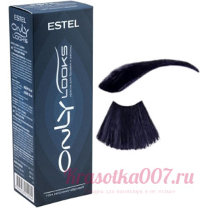 Краска для бровей и ресниц,ЧЕРНЫЙ, ESTEL ONLY looks
