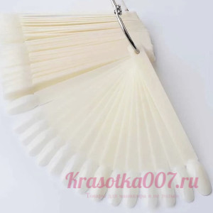 Типсы миндаль для выкраски 50 шт молочные