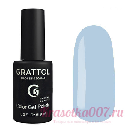 ГЕЛЬ-ЛАК GRATTOL GTC118 PALE CORNFLOWER, 9МЛ