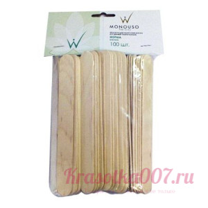 Шпатели Monouso Italwax (норма), 100 шт