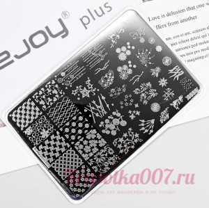 Пластина для стемпинга SJOY plus 029