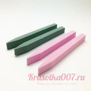 Пемза для натуральных ногтей зеленая