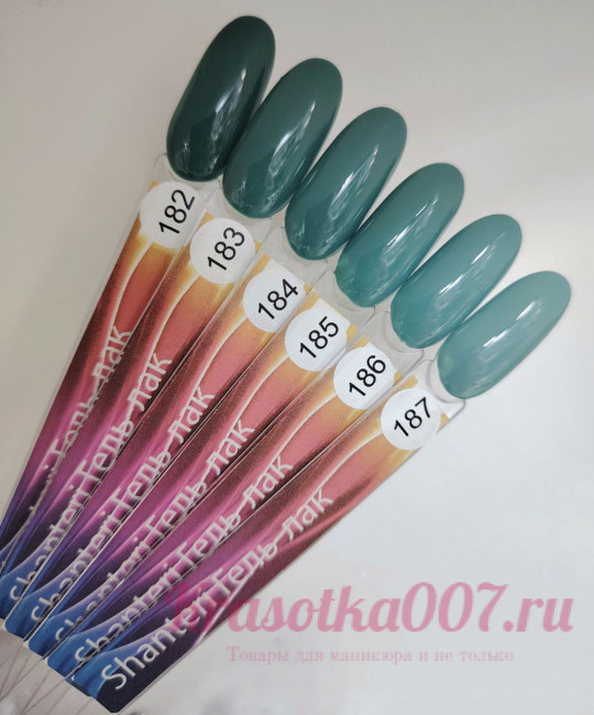 Shanteri, гель-лак ,185, 7.5мл.