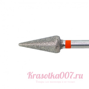 Фреза алмазная КМИЗ капля 5 мм ,мягкий абразив,к22