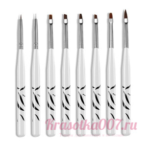 Набор кистей зебра