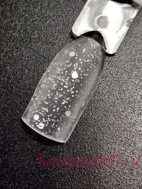 Shanteri, Топ матовый с серебристыми блестками, 7.5 мл