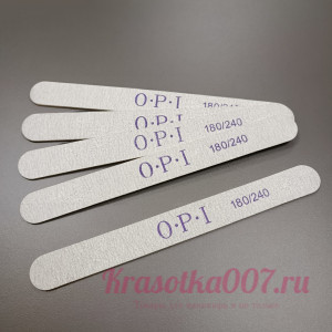 Пилка на деревянной основе OPI 180/240 гритт