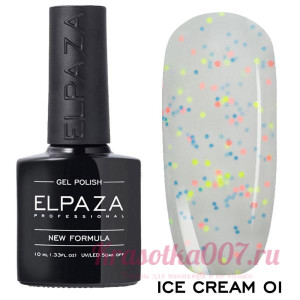 Elpaza, Гель-лак ICE-CREAM 001