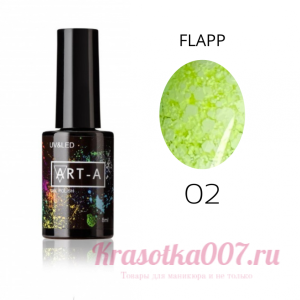 Гель лак Art-A серия Flapp 002, 8ml