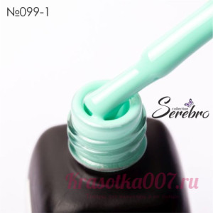 Гель - лак Serebro 099 /1 Перечная мята , 11 мл