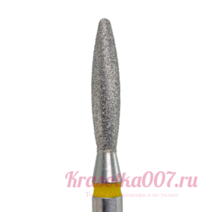 Фреза КМИЗ пламя тупое 2.3 мм очень мягкий образив , К68