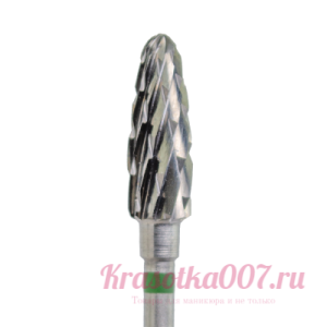 Фреза КМИЗ твердосплав 5мм, зеленая насечка, т17