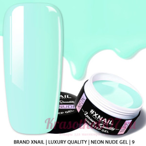 XNAIL Luxury Quality Neon Nude Gel, 15 гр, 9