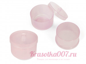 Контейнер для стерилизации фрез голубой