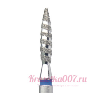 Фреза КМИ Торнадо 2.3 мм синяя насечка, К39