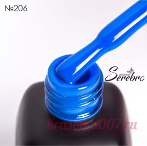 Гель - лак Serebro 206, 11 мл