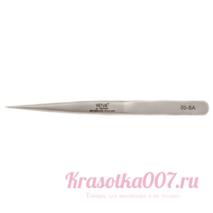 Пинцет для наращивания ресницVETUS 00 SA