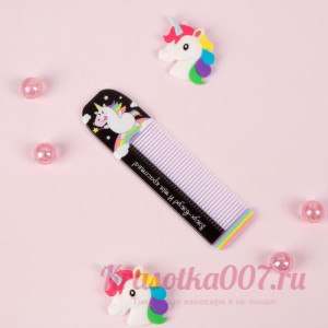 Расчёска фигурная «Единорог», 14,7 × 3,7 см