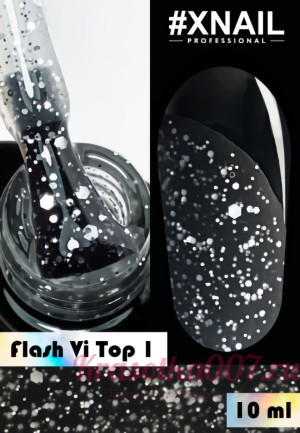 XNAIL Top Flash VI no wipe , 10 мл, 1