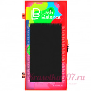 Черные ресницы Lash Balance (16 линий) С 0.10 11mm