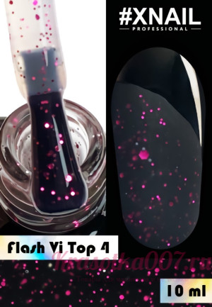 XNAIL Top Flash VI no wipe , 10 мл, 4