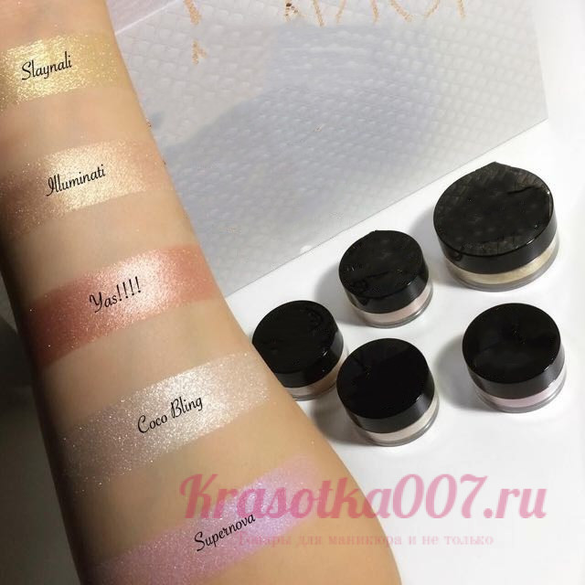 Румяна хайлайтер Diamond Glow Powder - Eluminati