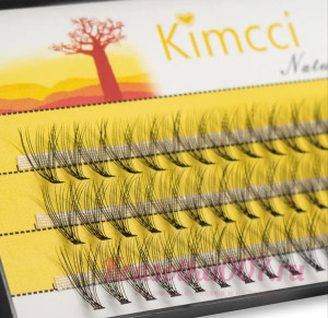 Ресницы пучки 12С  толщина 0.07мм ,13 мм