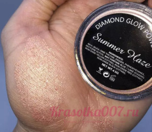 Румяна хайлайтер Diamond Glow Powder - Summer Hare