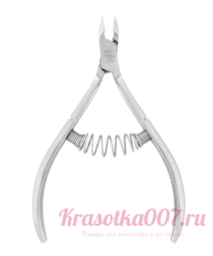 Nippon Nippers N-01S-4 Кусачки для кутикулы. Лезвие 4 мм. Спиральная пружина.