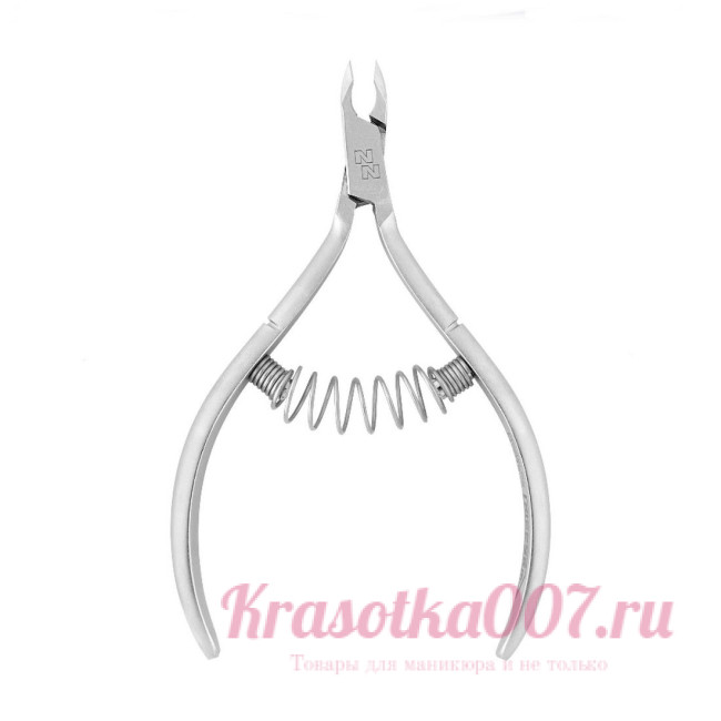 Nippon Nippers N-01S-4 Кусачки для кутикулы. Лезвие 4 мм. Спиральная пружина.