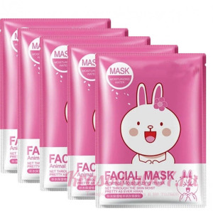 Тканевая маска для лица с экстрактом сакуры "Bioaqua"