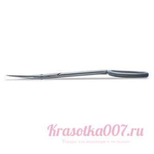 YOKO Ножницы для кутикулы / Premium SN 101 S, изогнутые, ручная заточка, 105 мм