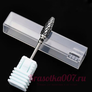 Фреза керамическая  "кукуруза" черная насечка (черная)