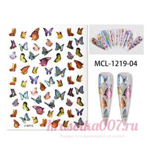 Наклейки для маникюра Z-D3712