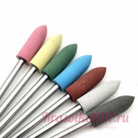Полировщик "Пуля" 4 мм розовый 400 грит
